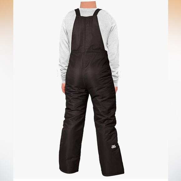 Arctix Black Kids Insulated Snow Bib Overalls - Picture 5 of 10